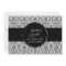 Vintage Florentine Damask (Black) (Wedding)