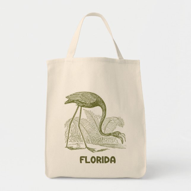 Vintage Florida Canvas Tote (Front)