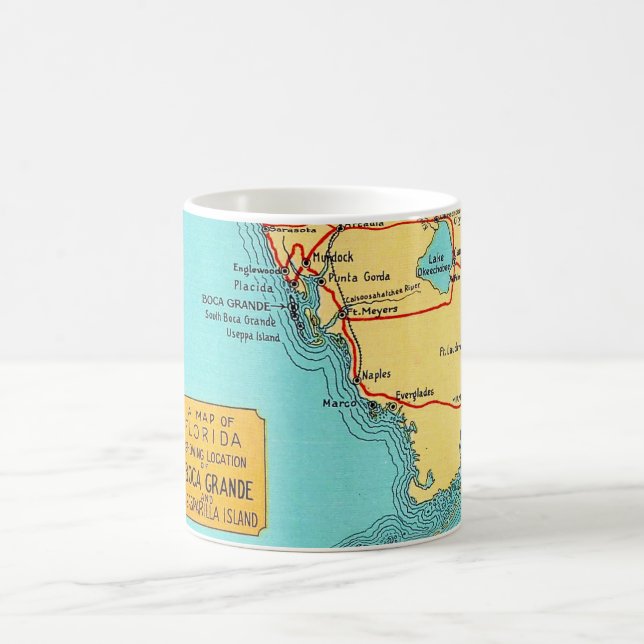 Vintage Florida Gulf Coast Mug (Center)
