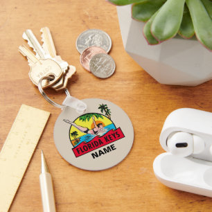 Vintage Florida Keys Keychain