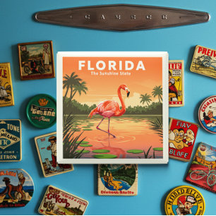 Vintage Florida Magnet