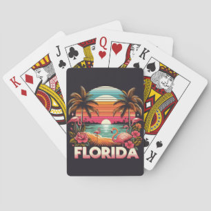 Vintage Florida Playing Cards