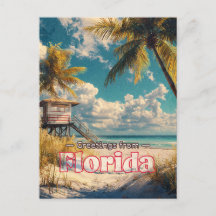 Vintage Florida Postcard