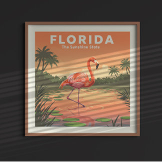 Vintage Florida Poster