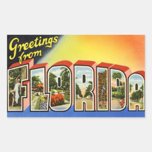 Vintage Florida Sticker