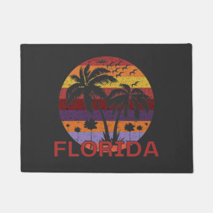 Vintage Florida USA Summer Beach Doormat