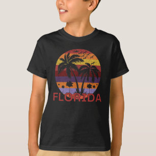 Vintage Florida USA Summer Beach T-Shirt