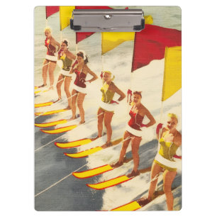 Vintage Florida Water Show Clipboard
