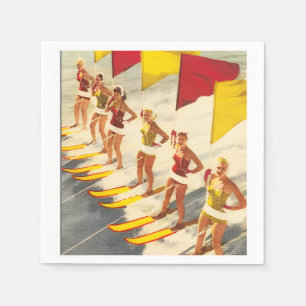 Vintage Florida Water Show Napkin