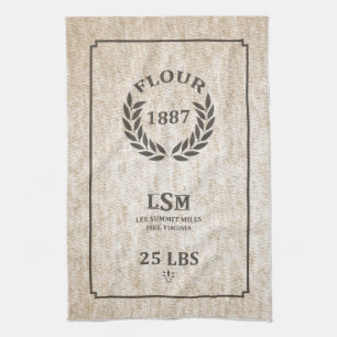 Vintage Flour Sack Tea Towel