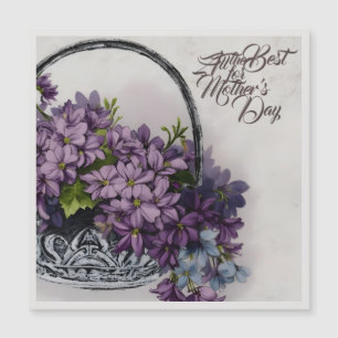 Vintage Flower Basket – Mother's Day Bloom