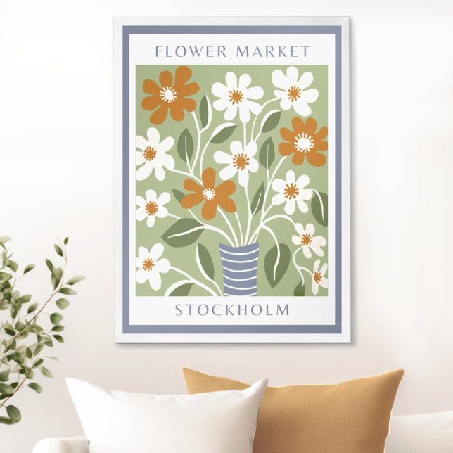 VIntage Flower Market Poster (Elevate Your Space with Flower Market Wall Art Prints by Wild on Flowers)