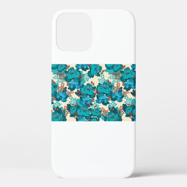 Vintage flower pattern Case-Mate iPhone case (Back)