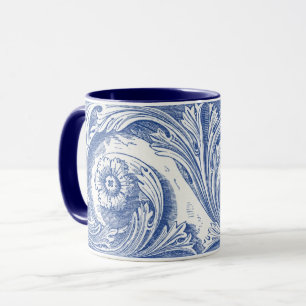 Vintage Flower Pattern Mug