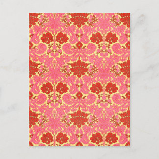 Vintage Flower Postcard