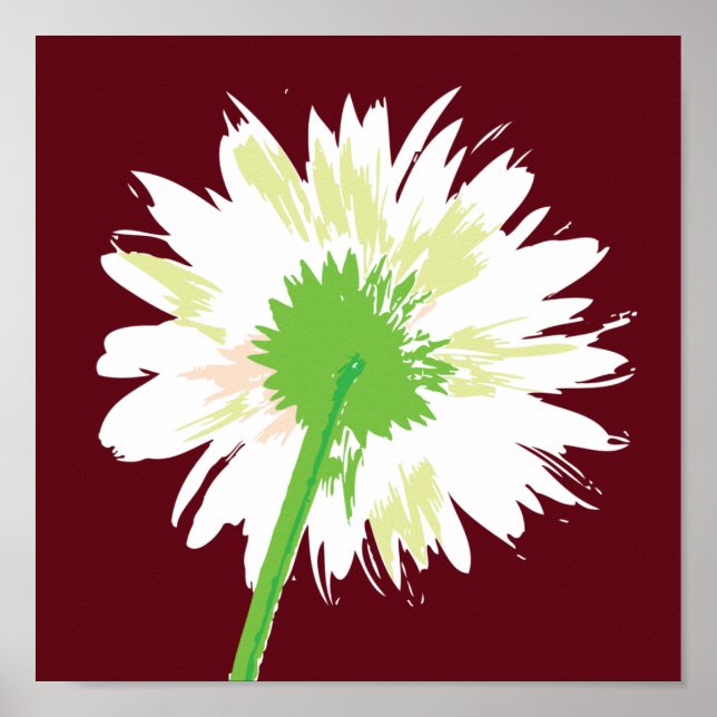 Vintage Flower Poster (Front)