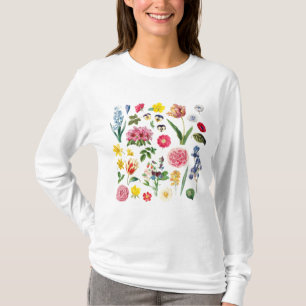 Vintage Flower, Vintage Botanical, Wildflower T-Shirt
