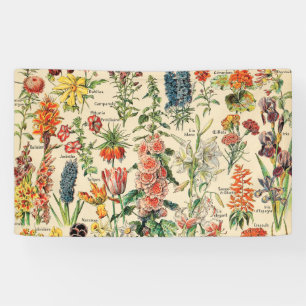 Vintage Flowers Banner