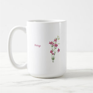 Vintage Flowers - Centaurium by Mary Vaux Walcott Coffee Mug