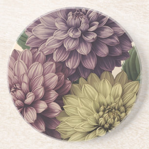 Vintage Flowers Coaster