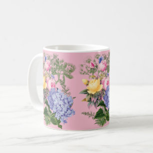 Vintage Flowers Coffee Mug