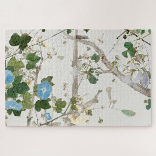 Vintage Flowers Illustration Jigsaw Puzzle