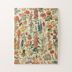 Vintage Flowers Jigsaw Puzzle