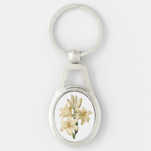 Vintage Flowers key chain 1