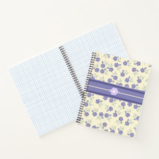 Vintage Flowers Notebook 