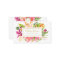 Vintage Flowers Pastel Event Planner Business Card