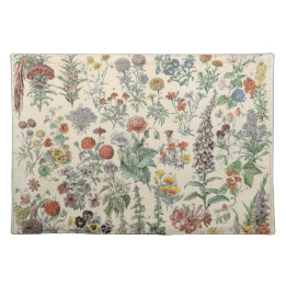 Vintage Flowers Placemat