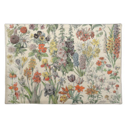 Vintage Flowers Placemat