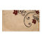 Vintage flowers Profile Card