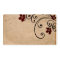Vintage flowers Profile Card