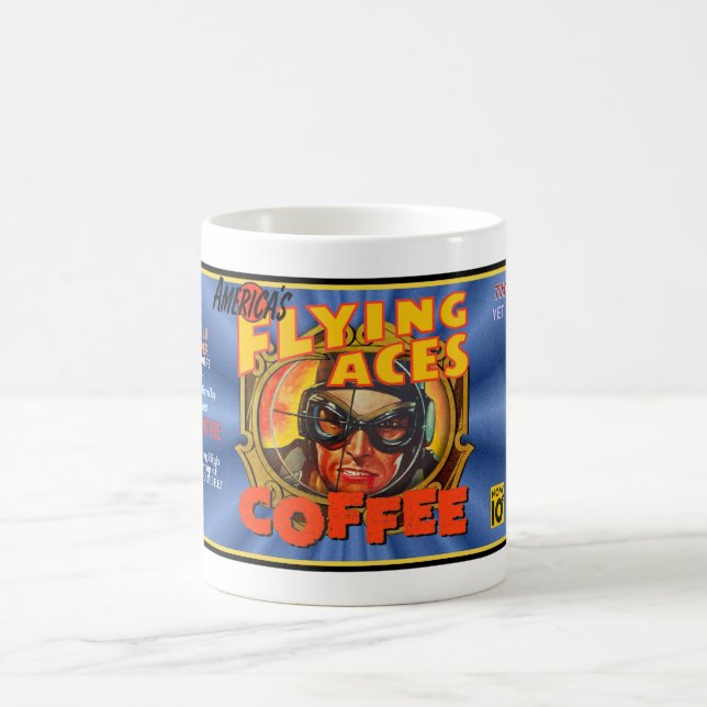 VINTAGE FLYING ACES BRAND COFFEE  MUG (Center)