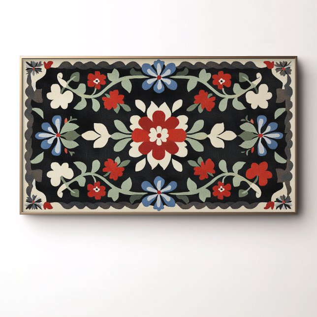 Vintage Folk Art Design Poster (Creator Uploaded)