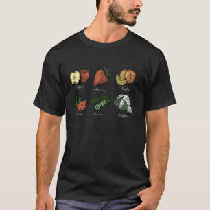 Vintage Food Gardening Lover Funny Vegetable Plant T-Shirt