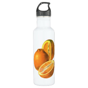 Vintage Foods, Fruit Organic Fresh Healthy Oranges 710 Ml Water Bottle