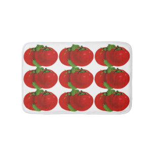 Vintage Foods, Organic Red Ripe Heirloom Tomato Bath Mat