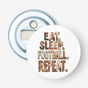 Vintage Football Fan Design Retro Soccer Graphic Bottle Opener