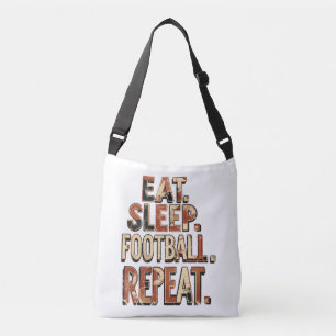 Vintage Football Fan Design Retro Soccer Graphic Crossbody Bag