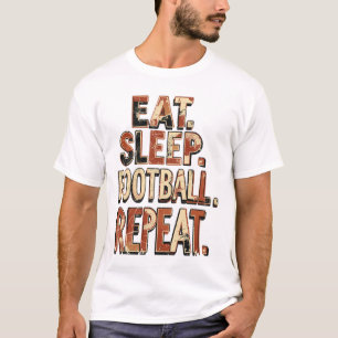 Vintage Football Fan Design Retro Soccer Graphic T-Shirt