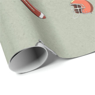 Vintage Football Wrapping Paper – Game Day Memory