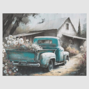 Vintage Ford Truck Tissue Paper