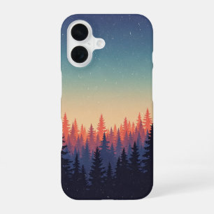 Vintage Forest Gradient iPhone 16 Case