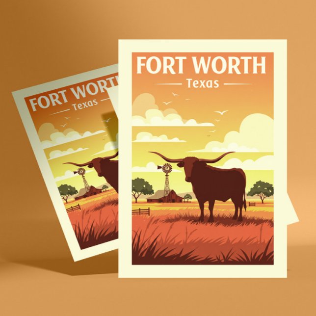Vintage Fort Worth Postcard (Creator Uploaded)