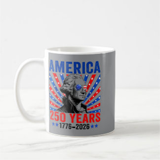 Vintage Founding Father 250 Years Aamerica 4th Of Coffee Mug