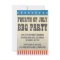 Vintage Fourth of July American BBQ Party