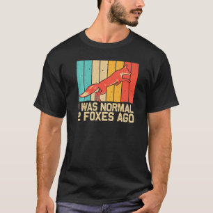 Vintage Fox For Men Women Boys Girls Kids Fox T-Shirt