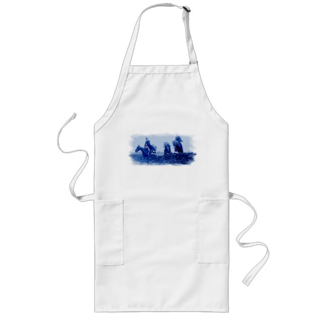 Vintage Fox Hunt Apron (Front)